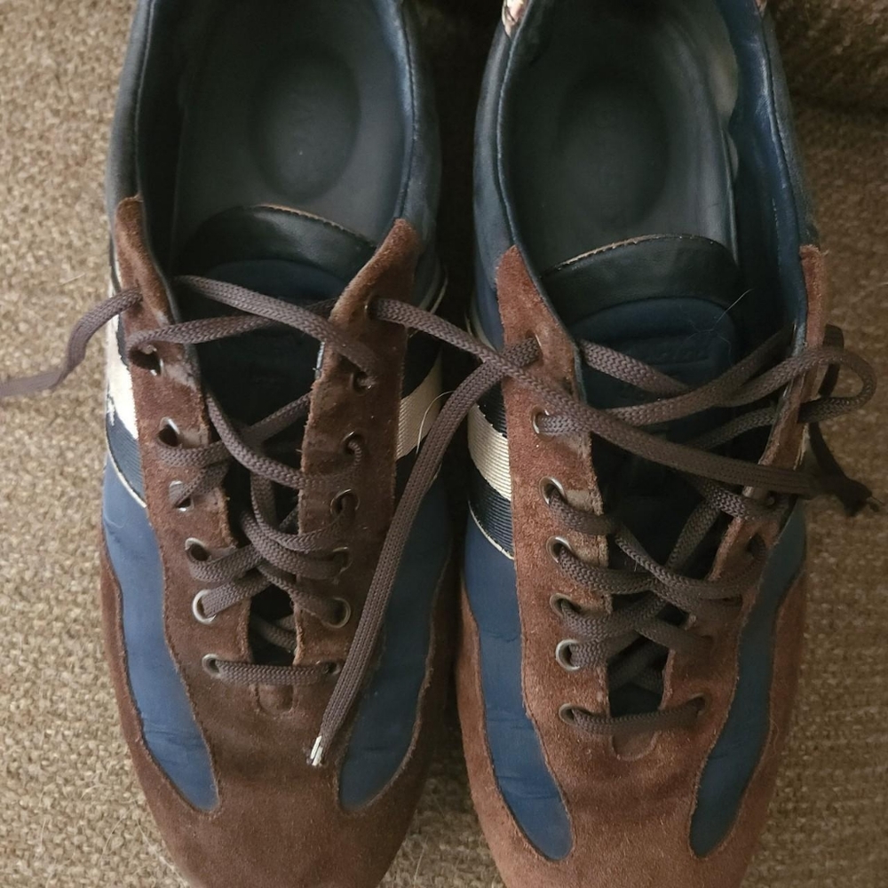 Vintage Good Condition Bally 'Arlington' Sneakers  in Size 10.5/43.5.
